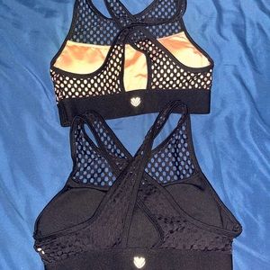 Two small forever 21 sports bras